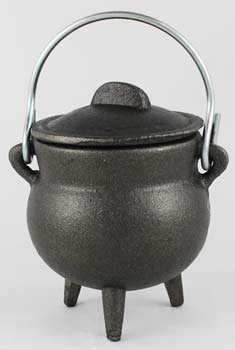 (image for) Plain Cast Iron Cauldron 3"